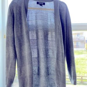 Chase uniform, gray cardigan